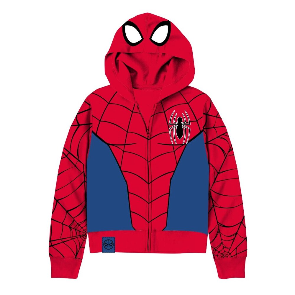 Spider-Man Boys Hoodie Sweatshirt, Sizes Vary - New with Tag
